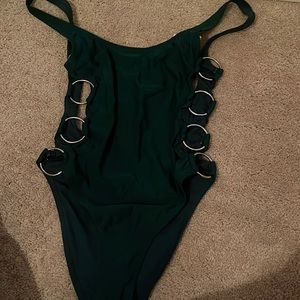 Green 1pc Swimsuit